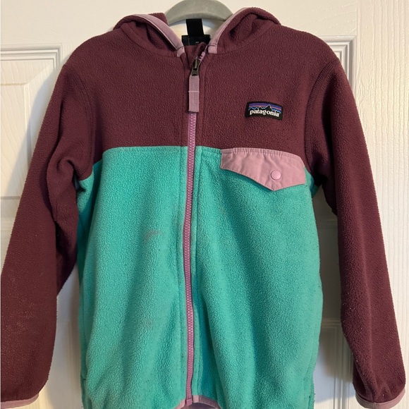 Patagonia snap t fleece jacket 4T